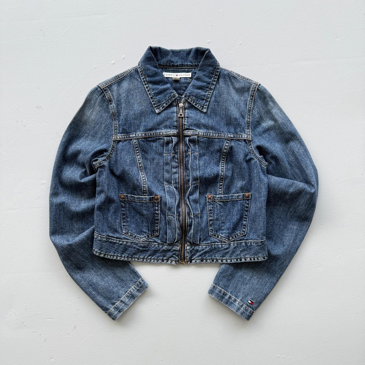 Tommy Denim Vintage Y2K Jacket - Womens Size 8