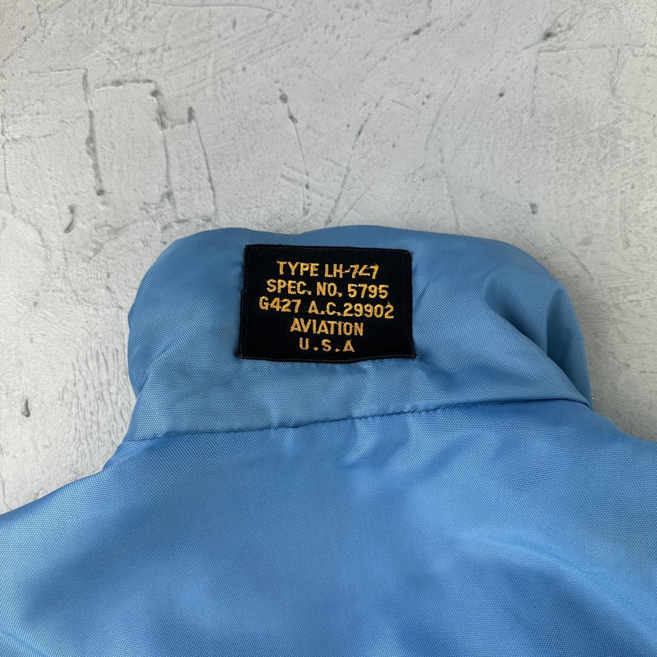 MA2 90s vintage Blue bomber jacket - XL