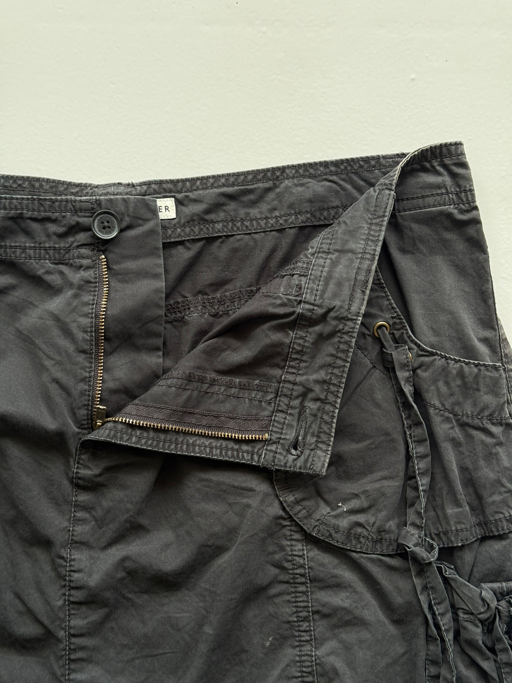 Black Tommy Hilfiger 00's Vintage Y2K Mini Skirt - Size 12