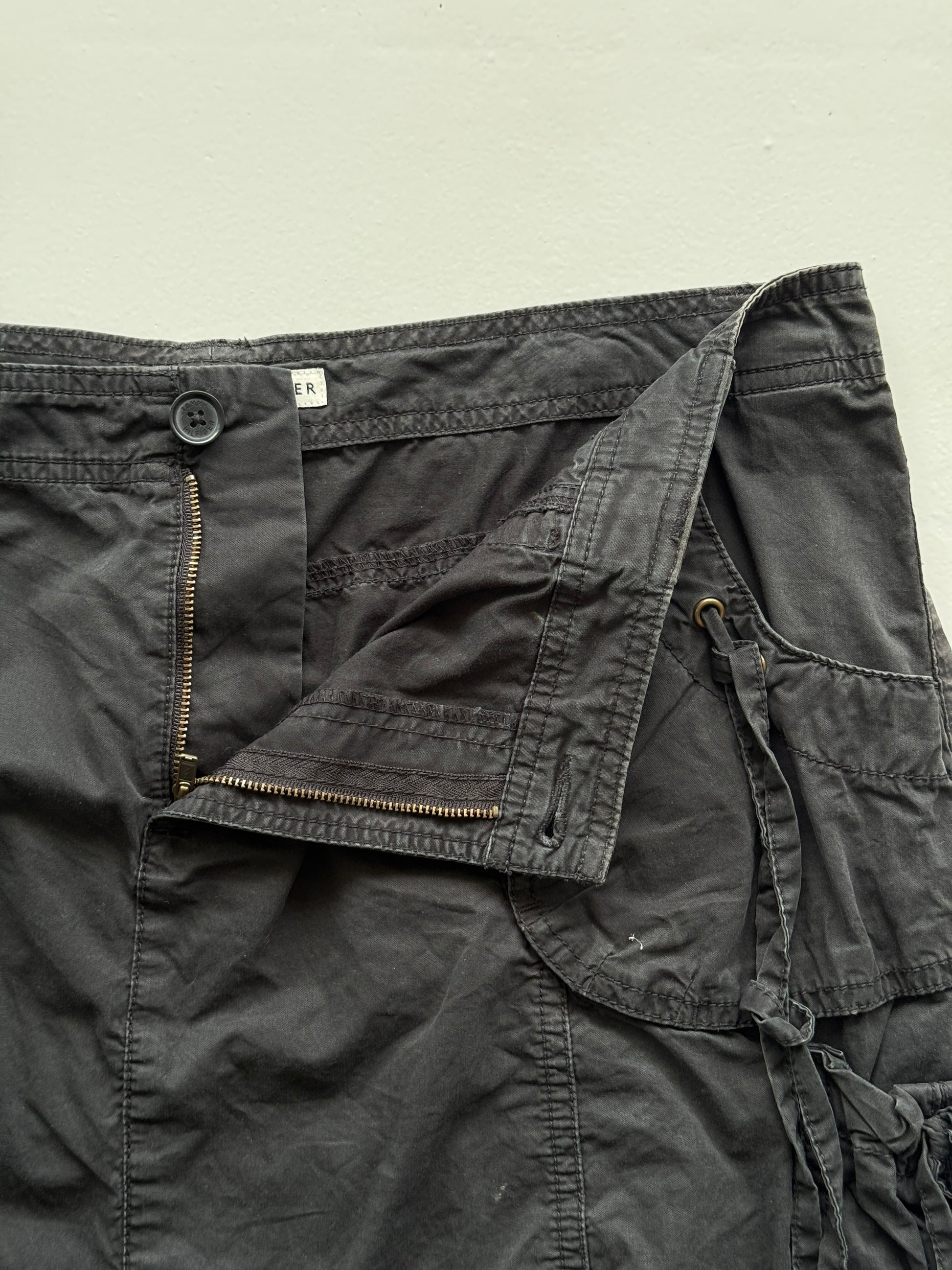 Black Tommy Hilfiger 00's Vintage Y2K Mini Skirt - Size 12