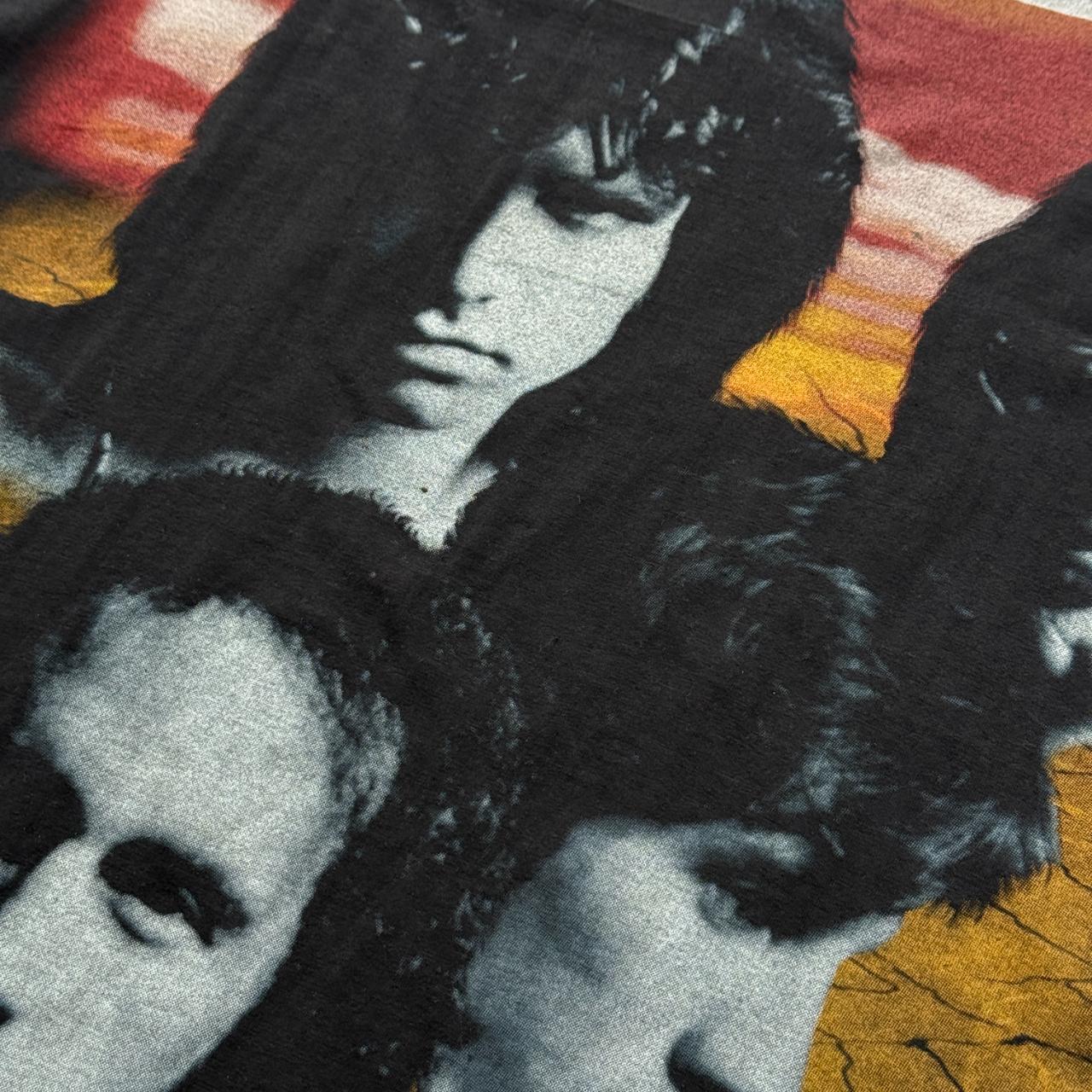 Black The Doors Jim Morrison Turbo Gadget Rare Vintage 90's Band T-shirt - XL