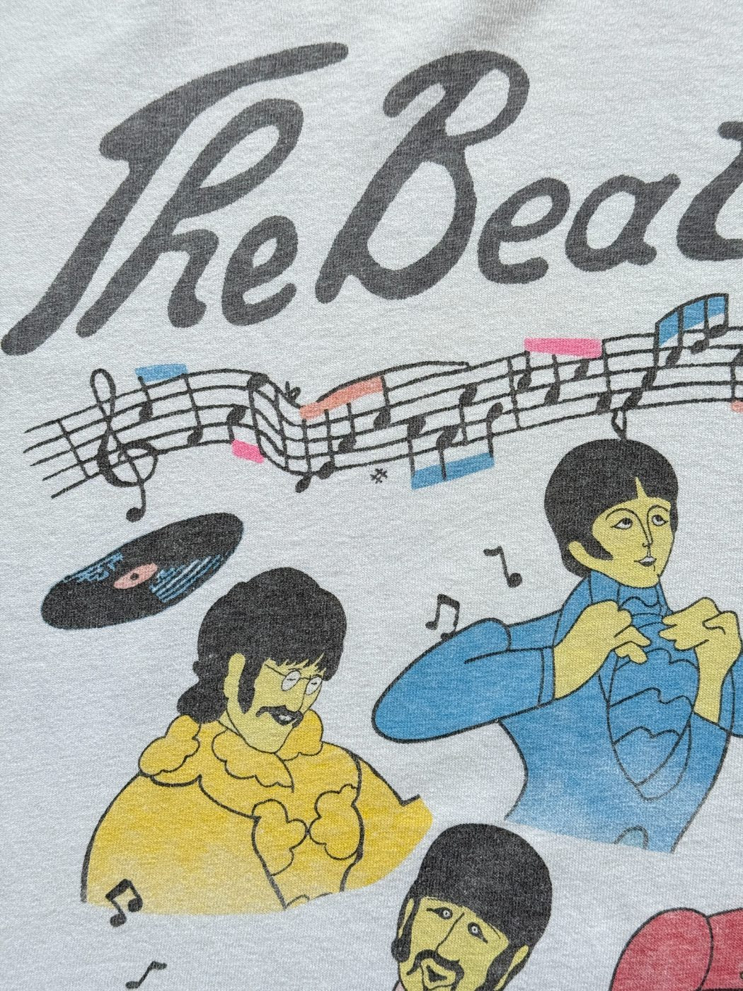 Junk Food Tees The Beatles Vintage Graphic T-Shirt - XL