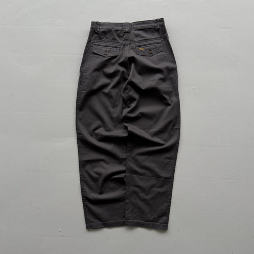 Grey Reebok 90’s Deadstock Pleated Trousers - Medium