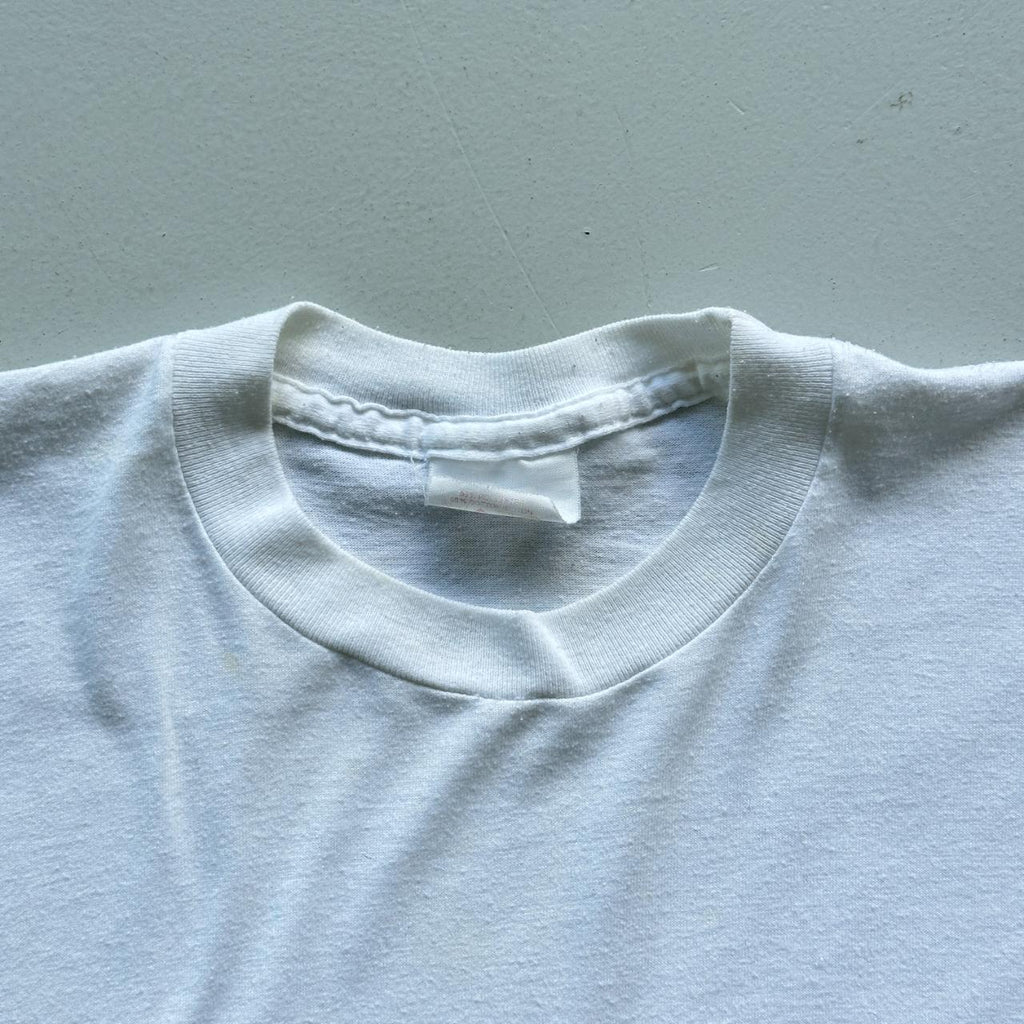 White Brand New Inside Me Slogan Vintage 90's T-shirt - XL