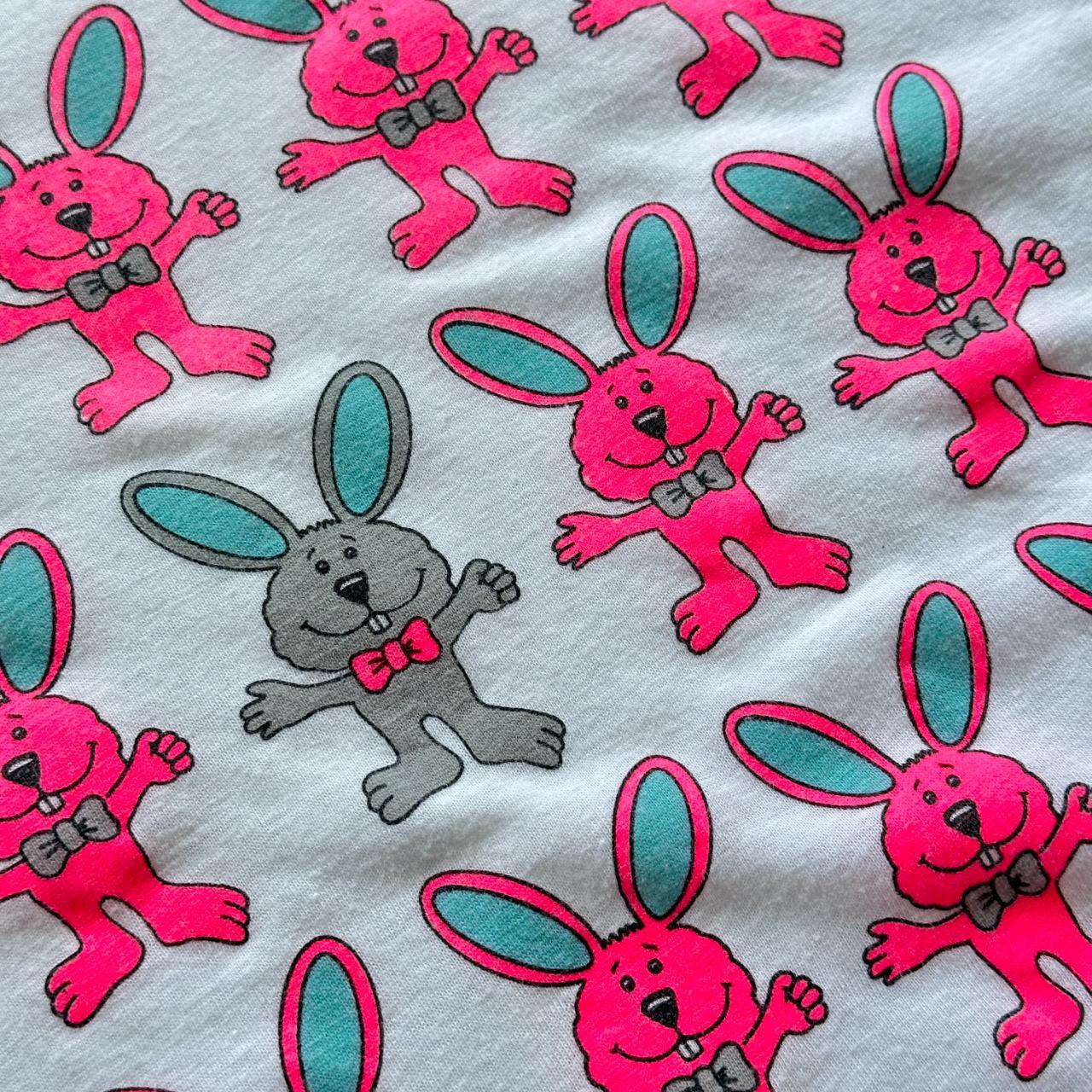 White Another Grey Hare Vintage 90's T-shirt - Boxy Medium