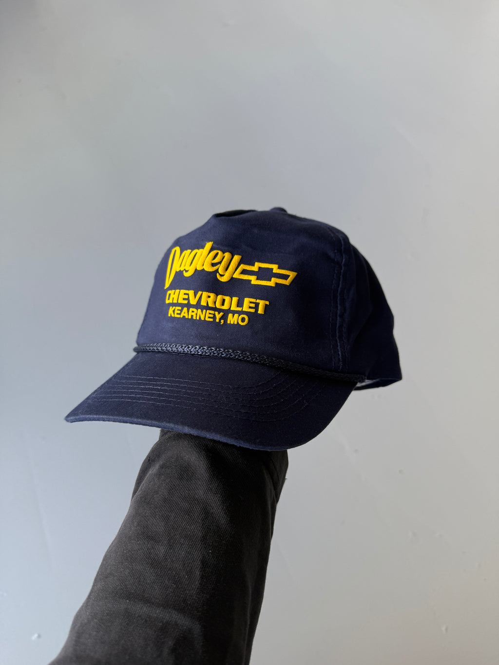 Navy Blue Dagley Chevrolet Vintage Cotton SnapBack Trucker Cap