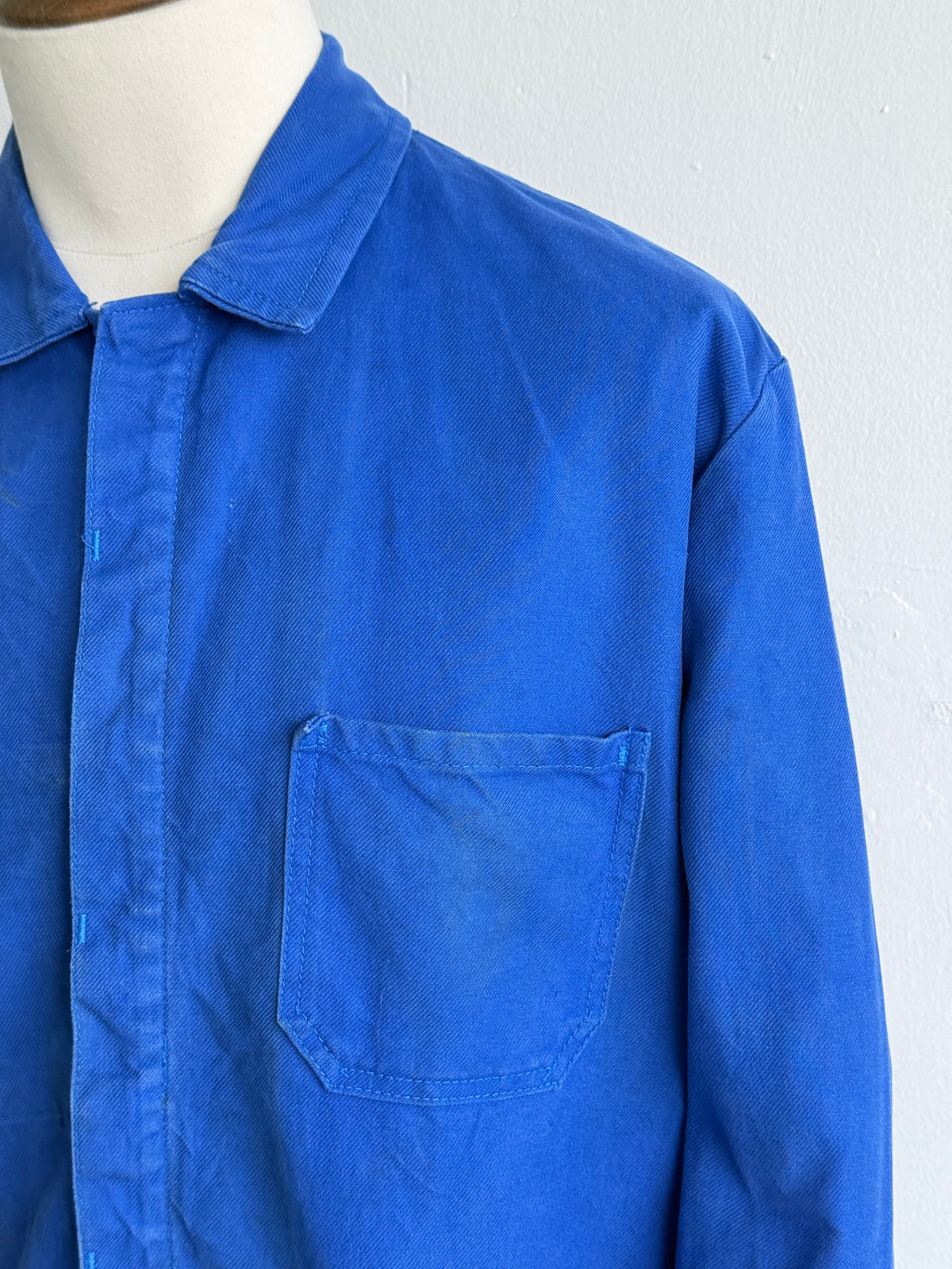 Blue Ergos French Vintage Workwear Chore Jacket CH440 - Medium