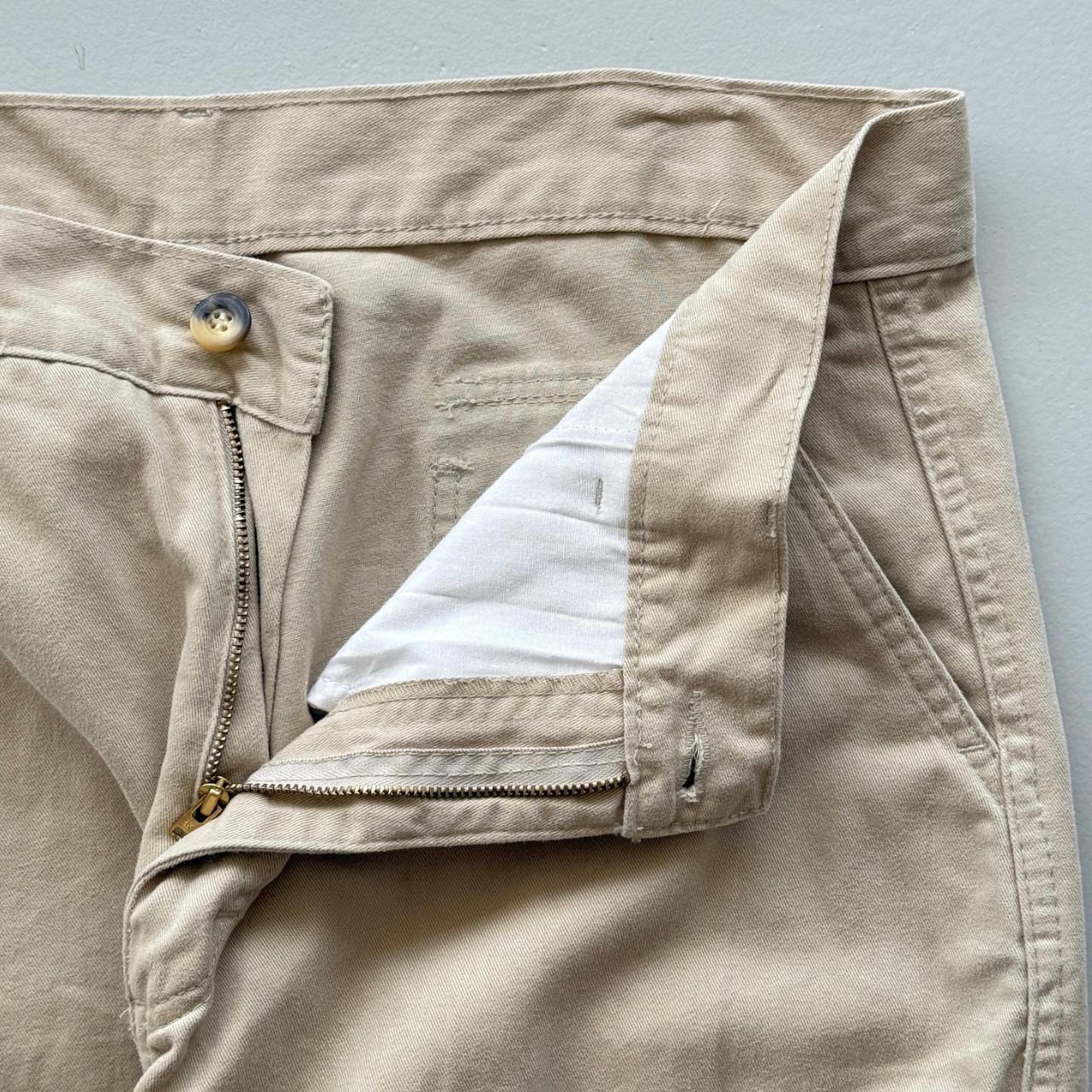 Cream Diesel Cotton 90's Vintage Cargo's - 34” x 30”