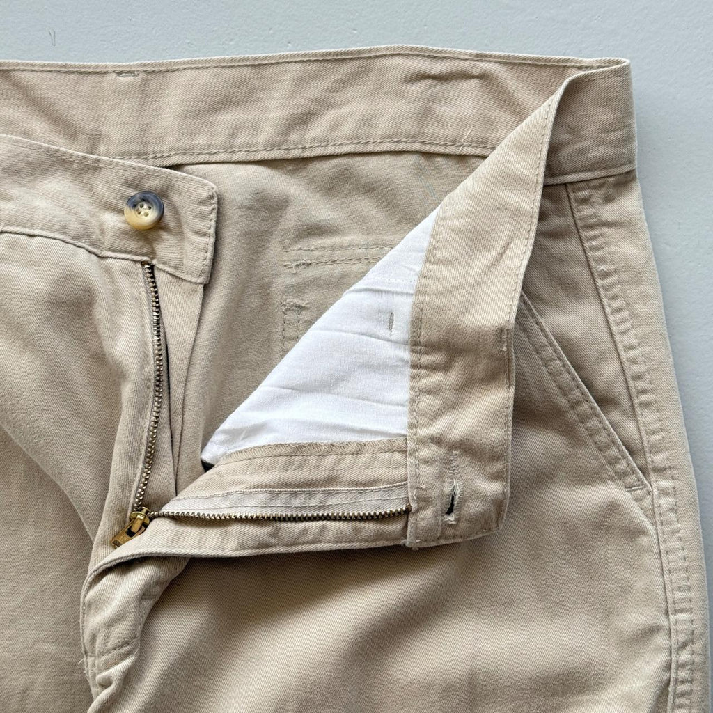 Cream Diesel Cotton 90's Vintage Cargo's - 34” x 30”