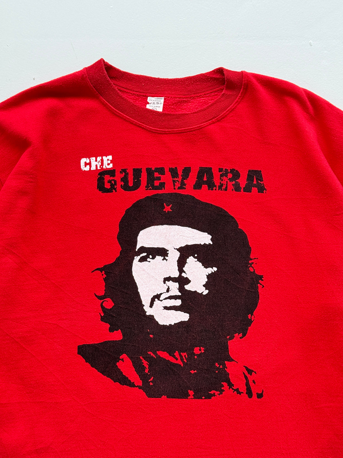 Red Che Guevara Made in Spain 90's Vintage Graphic Sweatshirt - XL