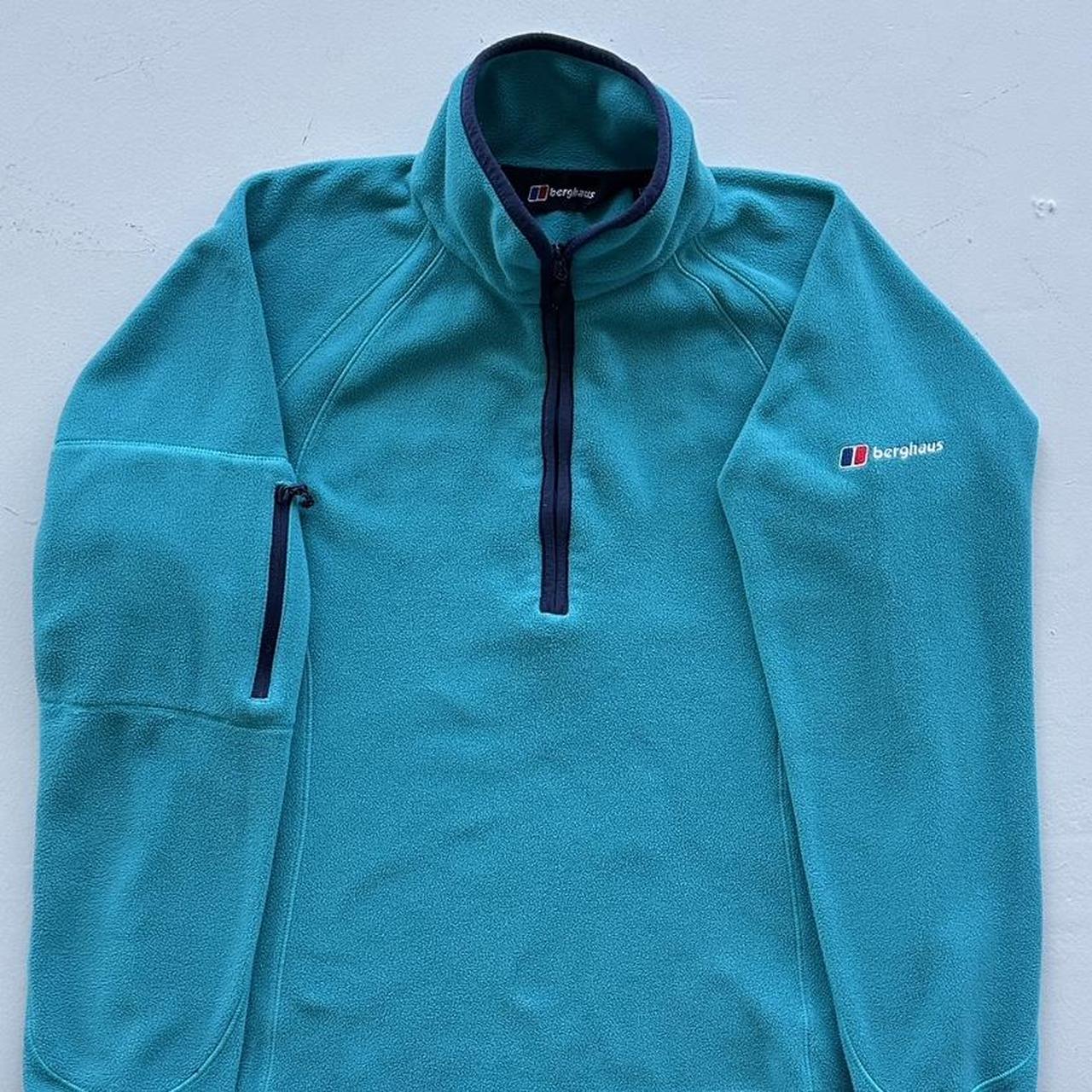 Berghaus Blue Outdoors Gorpcore Hiking Fleece - Size 10