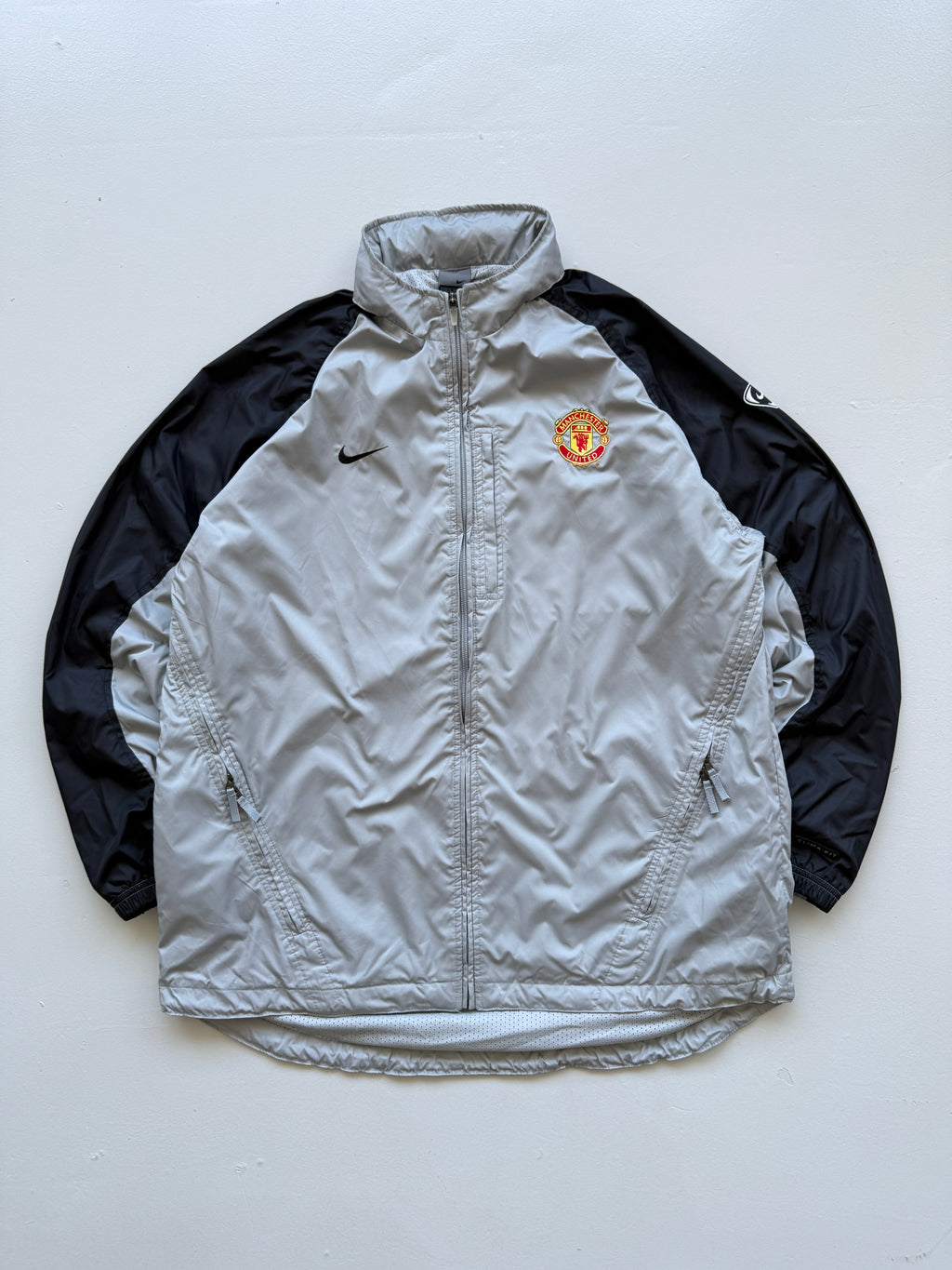 Nike Manchester United Vodafone Y2K Vintage Windbreaker Jacket - XL