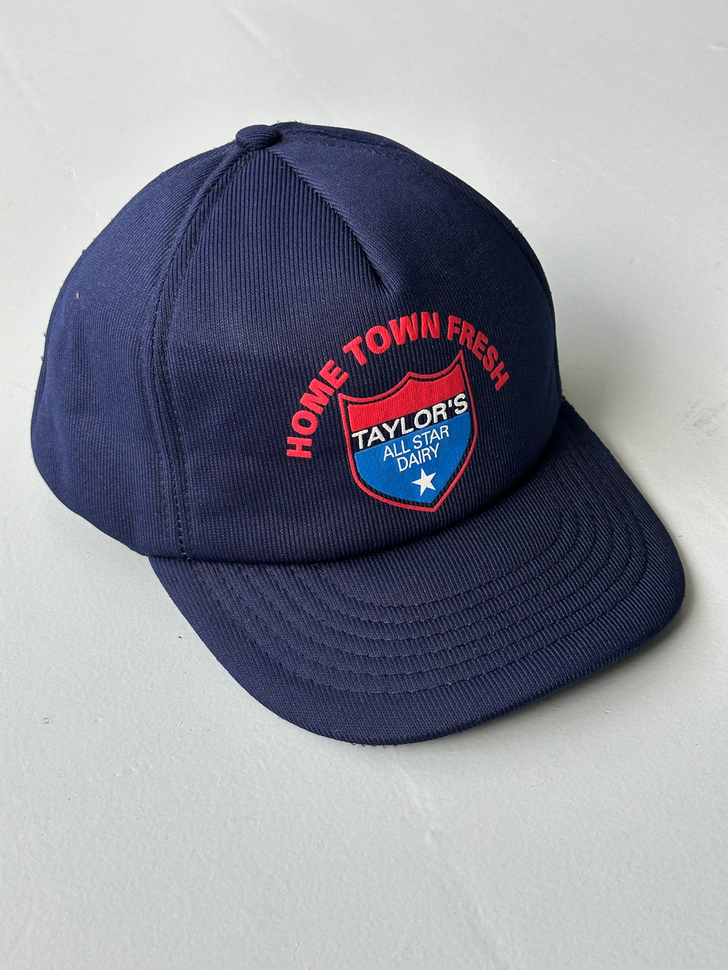 Navy Taylor's All Star Dairy Vintage SnapBack Cap