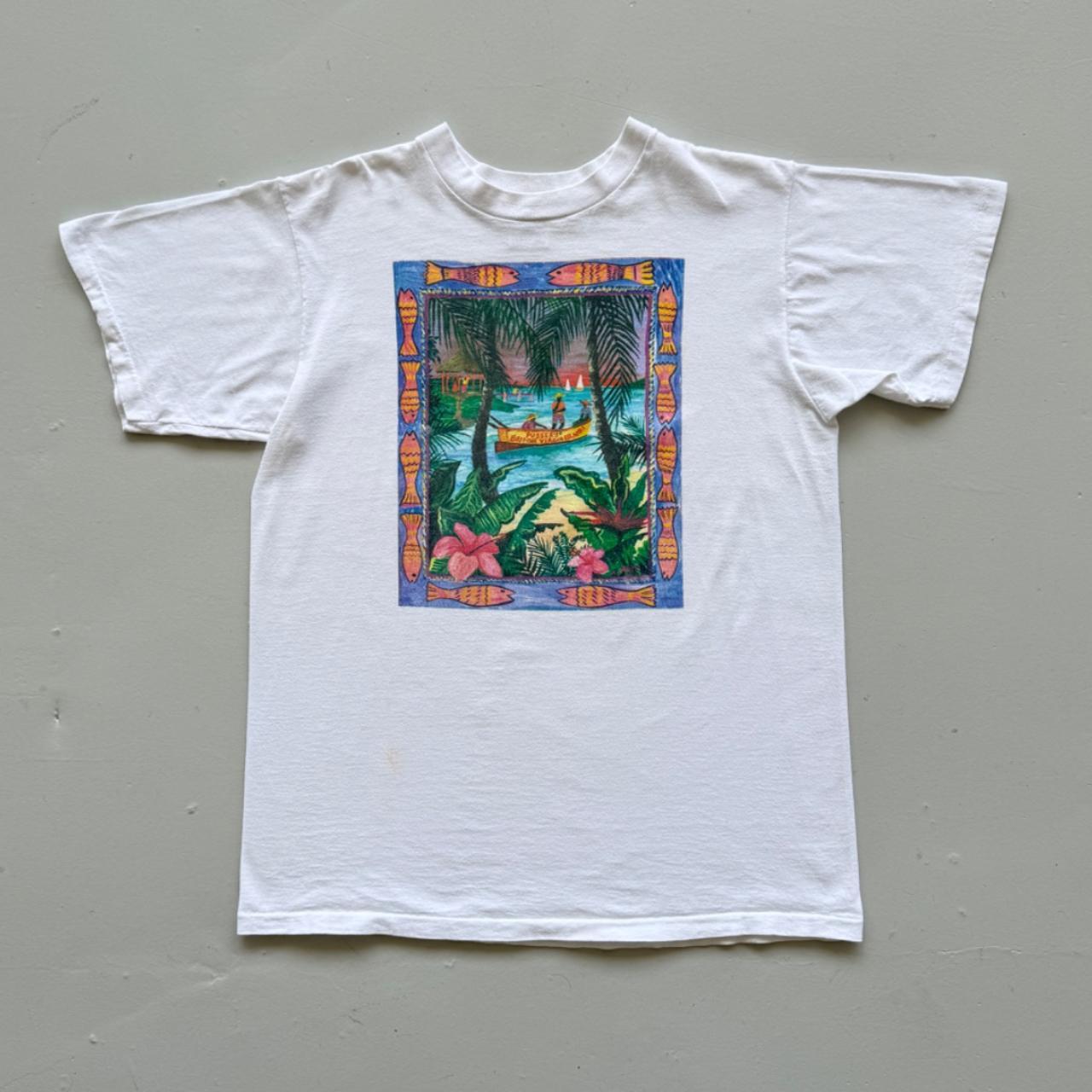 White British Virgin Island's 90s Tourist Vintage T-shirt - Medium
