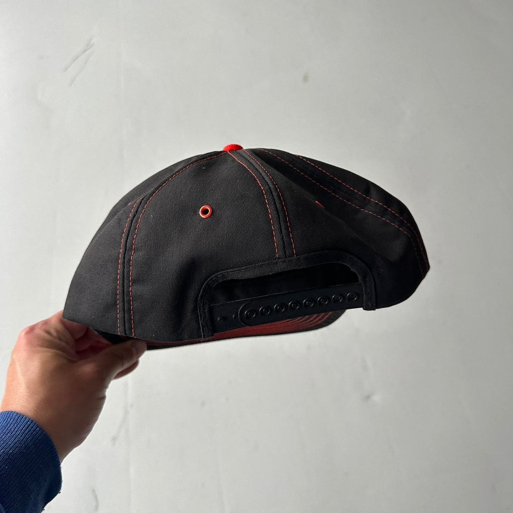Black Richie Bros Vintage Cotton SnapBack Trucker Cap