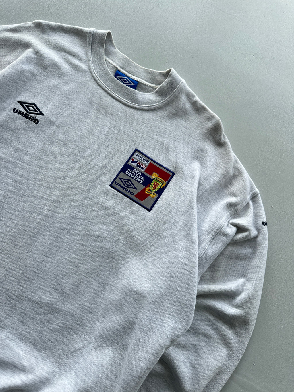 Umbro SFA Soccer Sevens Scotland 90's Vintage Sweatshirt - XL