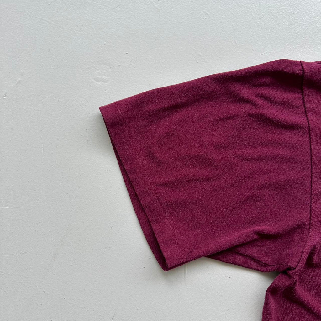 Burgundy Emerald City Police 90s Vintage T-shirt - XL