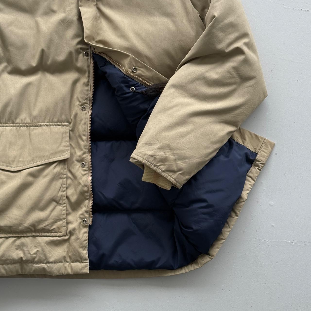 Cream Woolrich 90’s Vintage Heavy Down Jacket - Medium