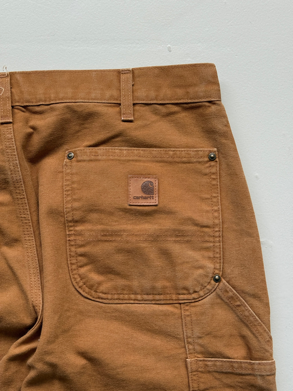 Carhartt Double Knee Duck Canvas 90's Vintage Carpenter Trousers - 36x30