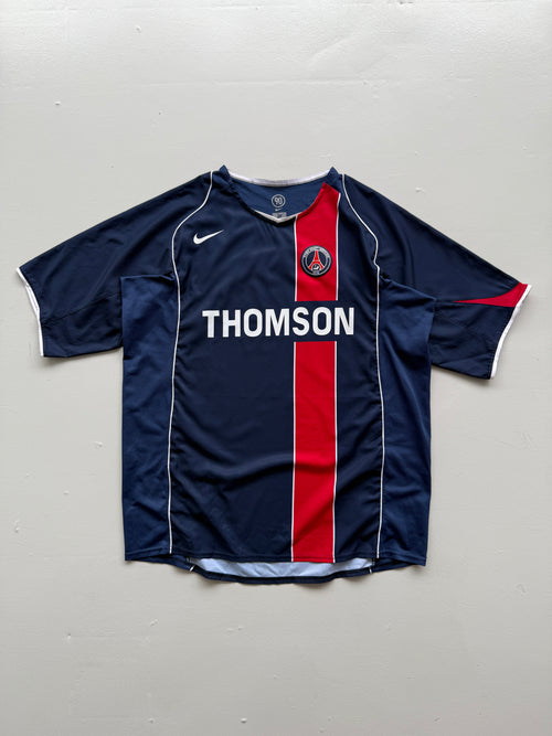 Nike PSG Paris Saint-Germain Thomson 00's Vintage Home Football Shirt - XL