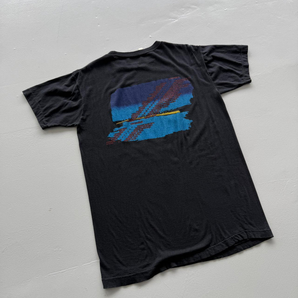 Black Chris De Burgh Vintage 90's Band T-shirt - Large