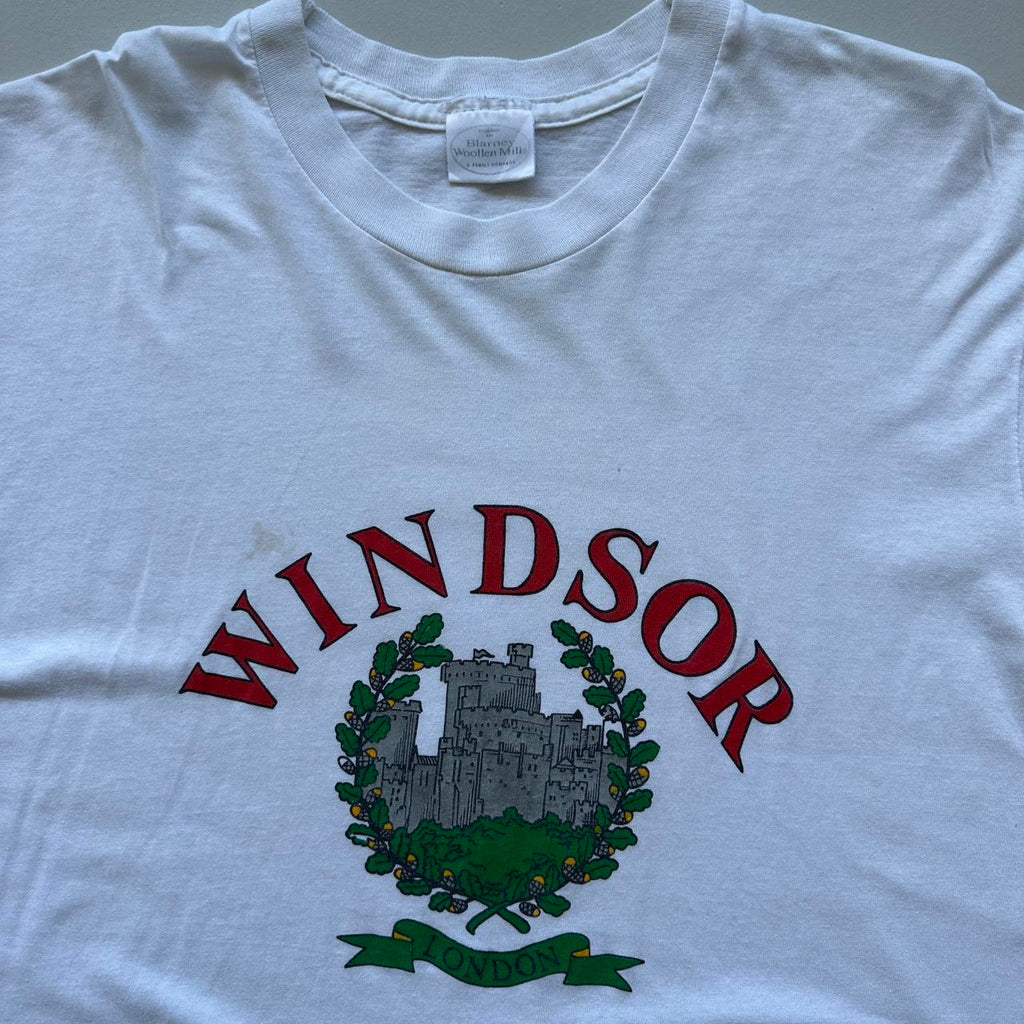 Windsor Castle London 80s/90s Americana Vintage T-shirt - Large
