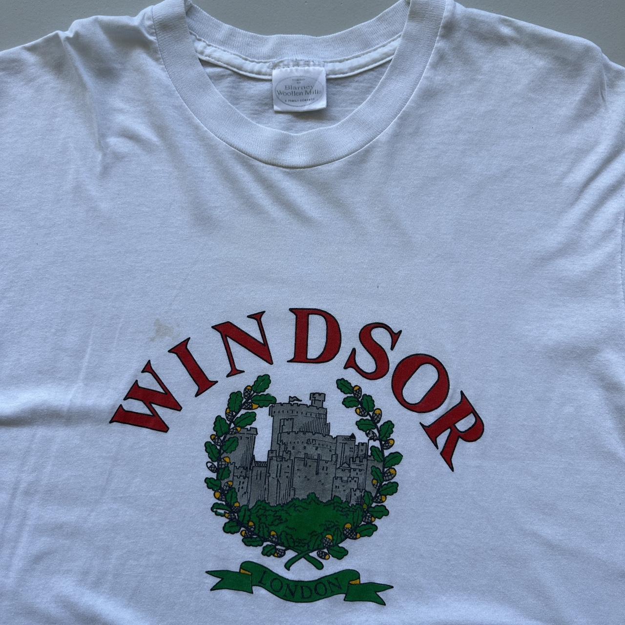 Windsor Castle London 80s/90s Americana Vintage T-shirt - Large