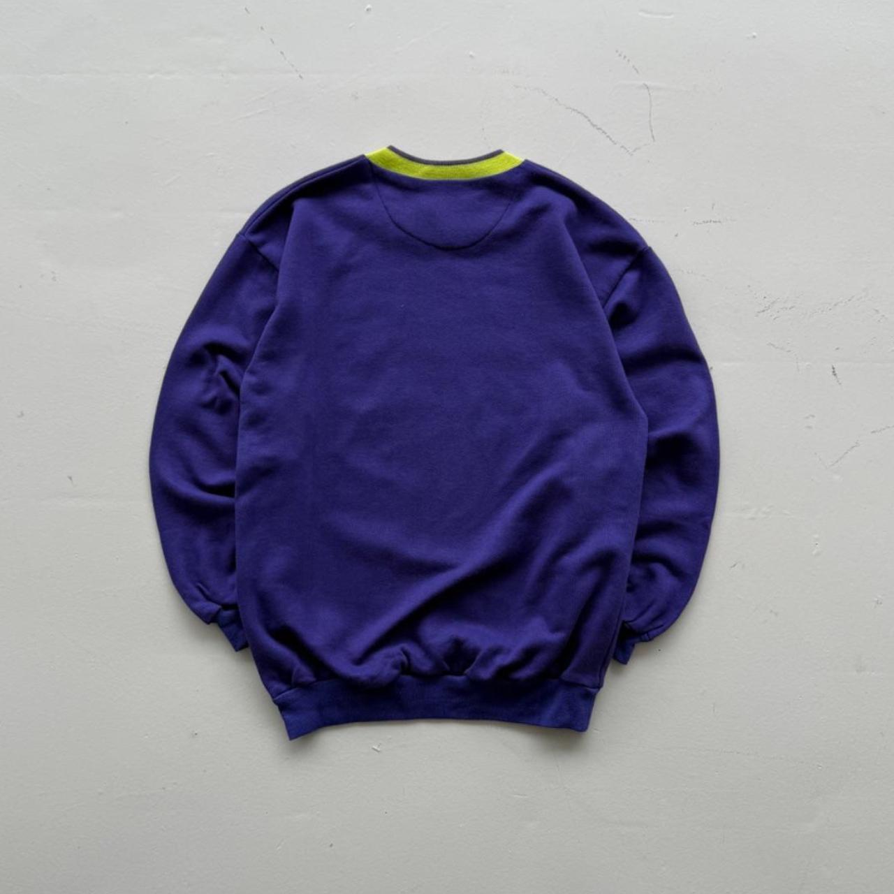 Purple Kappa 90's Deadstock Graphic Sweatshirt - Kids 6-8