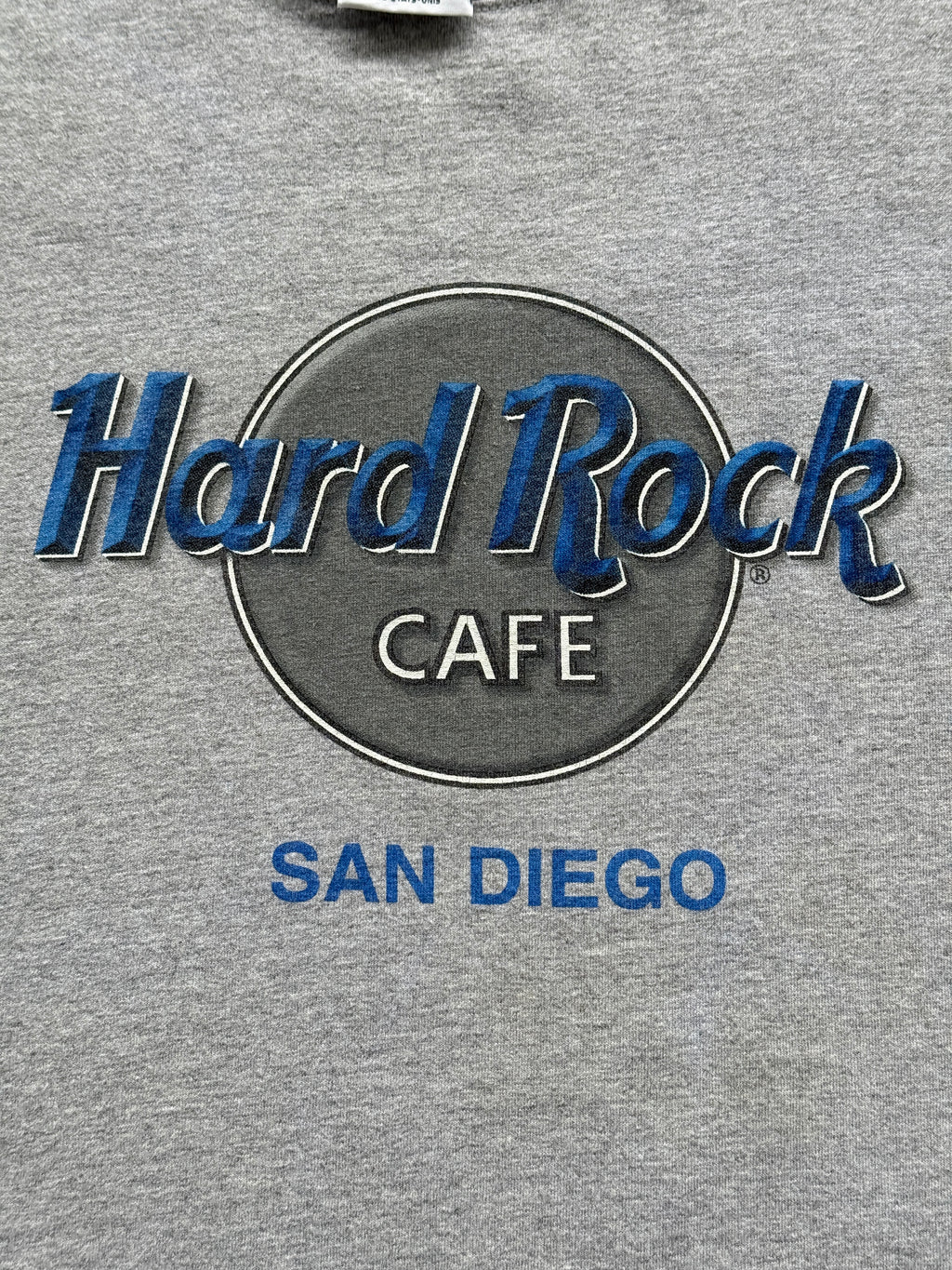Grey Hard Rock Cafe 00's Vintage Graphic T-Shirt - XXL