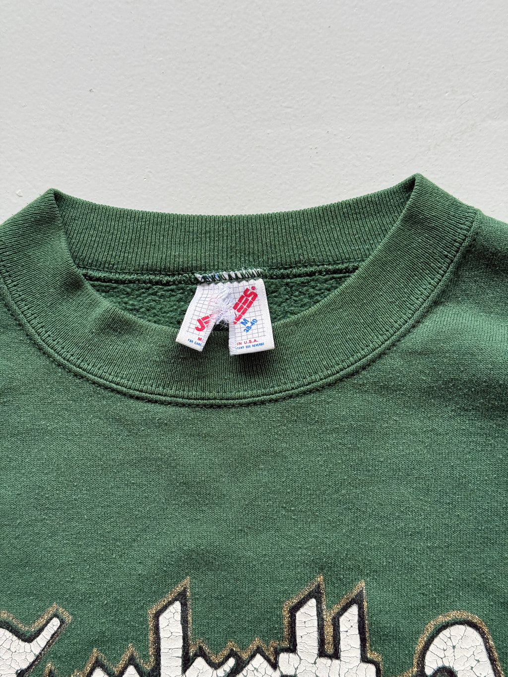 Manhattan New York University 90's Vintage Crewneck Sweatshirt - Small