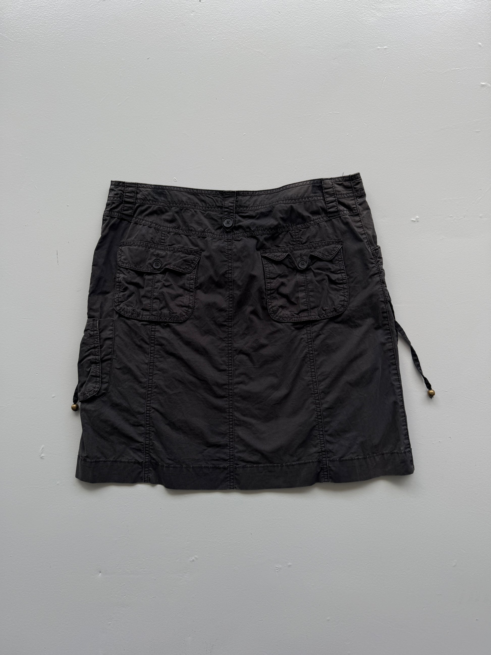 Black Tommy Hilfiger 00's Vintage Y2K Mini Skirt - Size 12