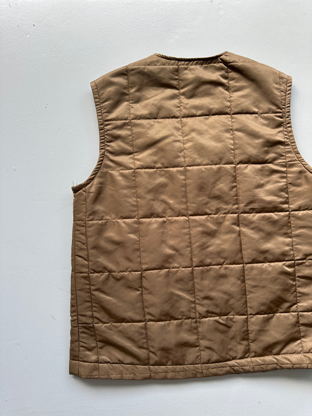 American Vintage Military Style Quilted Liner Vest Vintage - Medium