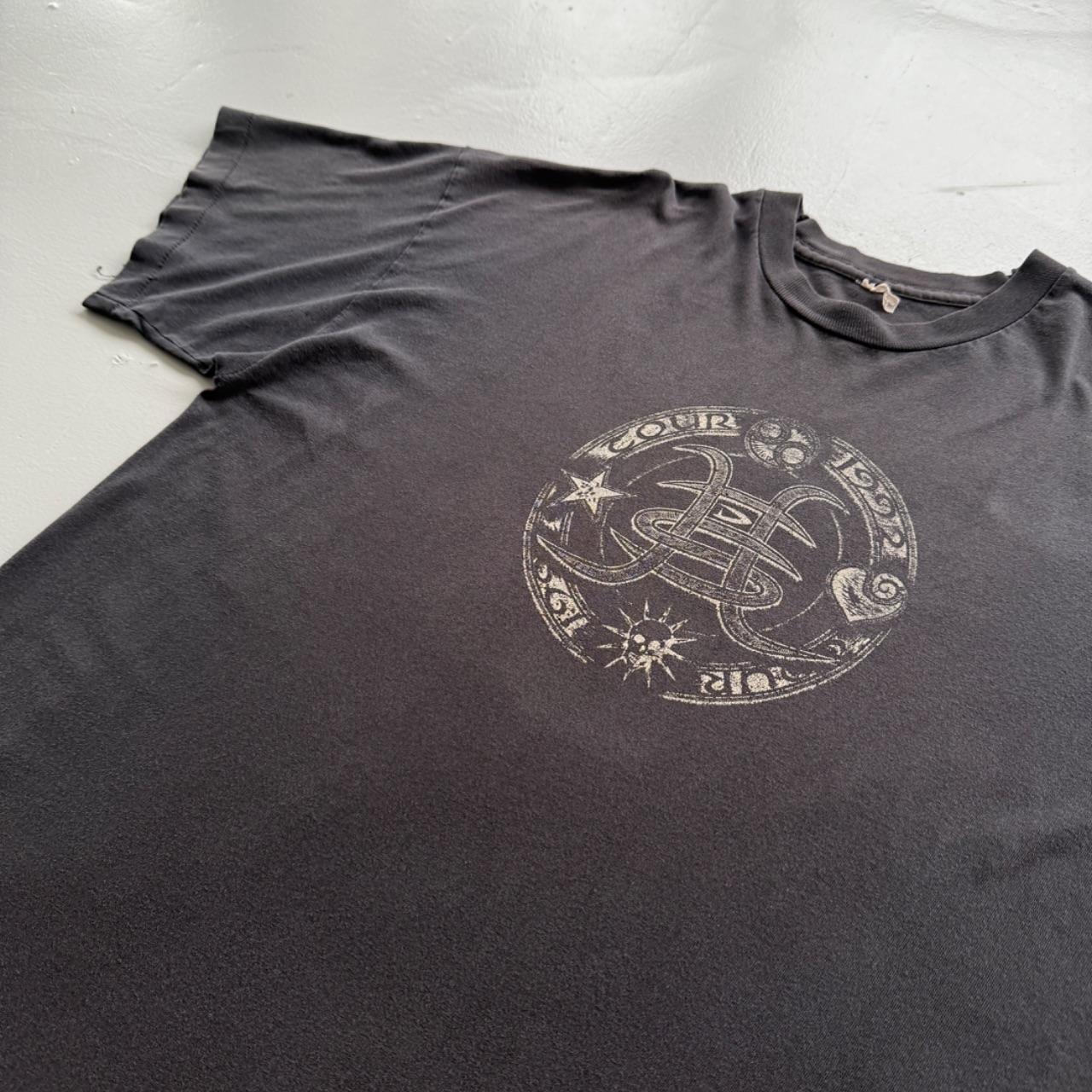 Faded Black Heroes Del Silencio 90s Vintage Graphic T-Shirt - XL