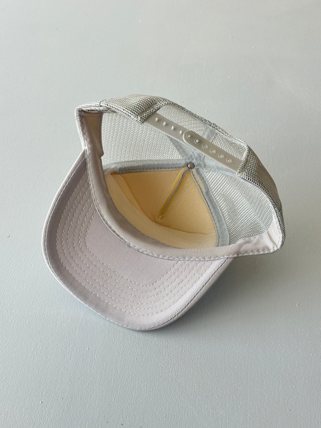 White Charley Pride 80's Vintage Foam Mesh SnapBack Trucker Cap