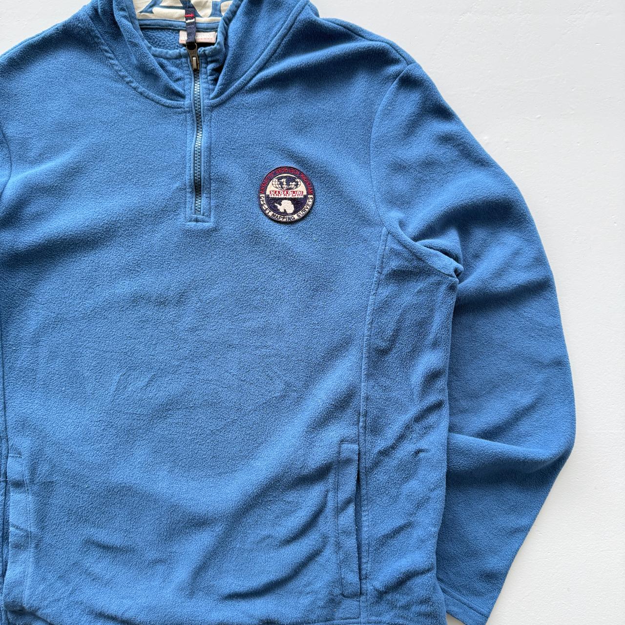 Navy Blue Napapijri Vintage Sweatshirt - XL