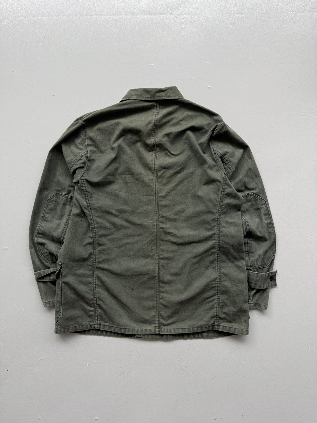 Green Chore Jacket 80's Vintage Military / French Workwear CH137 - Small