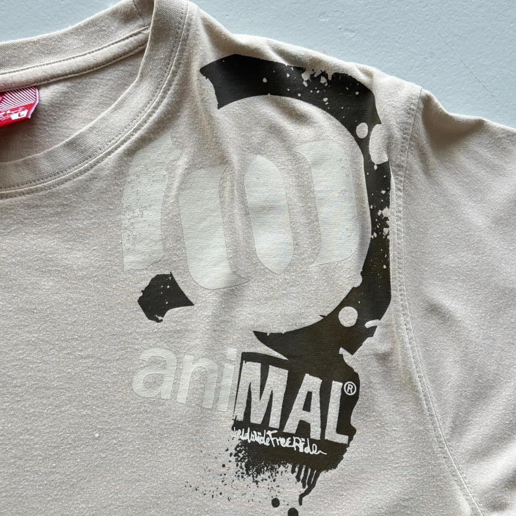 Animal Vintage Y2K 00s Surfwear T-shirt - Large