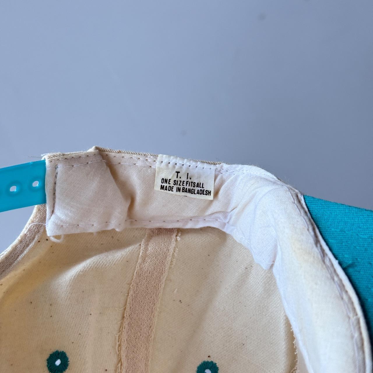 White / Blue BLU Motel Vintage SnapBack Trucker Cap