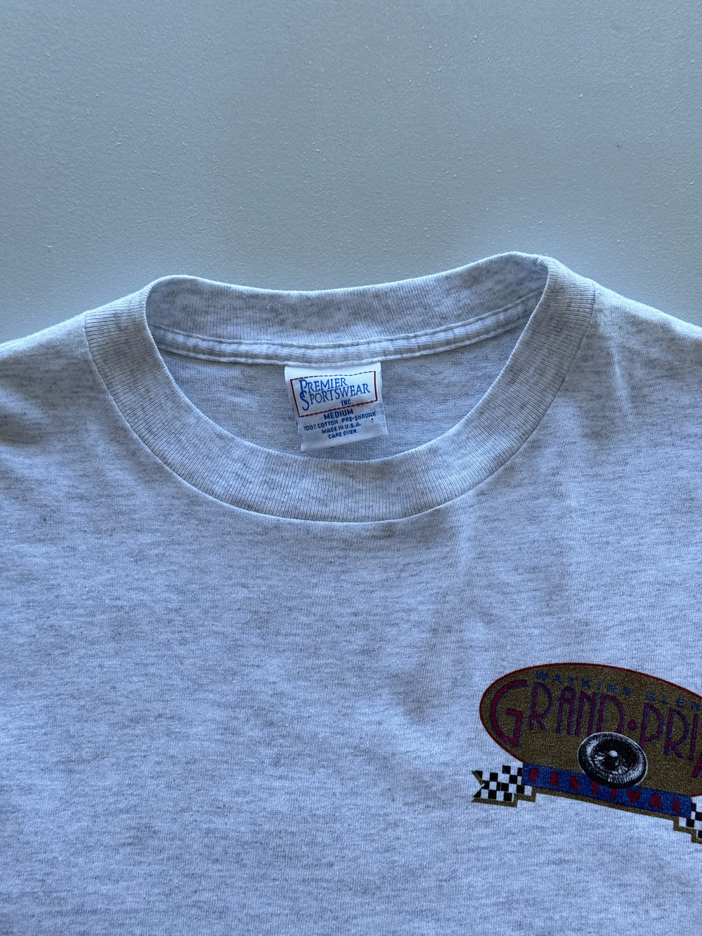 Watkins Glen Grand Prix Festival 90's Vintage Single Stitch T-Shirt - Medium