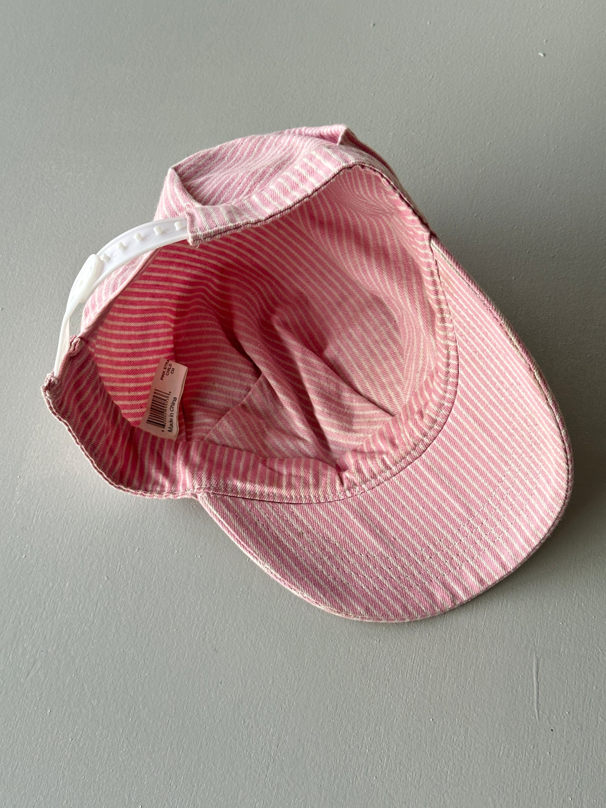 Childrens Pink WMSTR Steam Train Vintage Railroad Conductors Trucker Cap