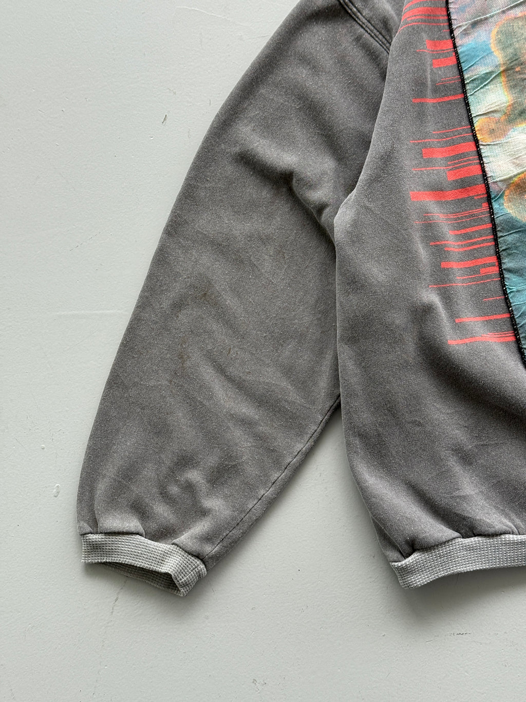 Grey Gotcha 90's Vintage Surfer Graphic Sweatshirt Jumper -  BoxyXL