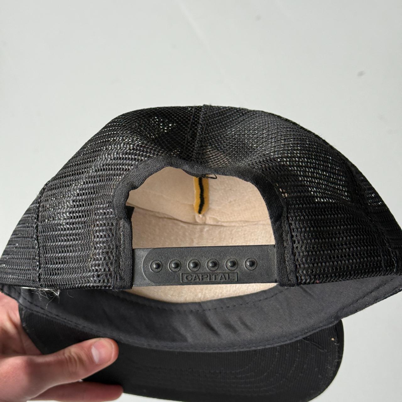 White Keenan Transit Co Vintage Mesh and Foam SnapBack Trucker Cap