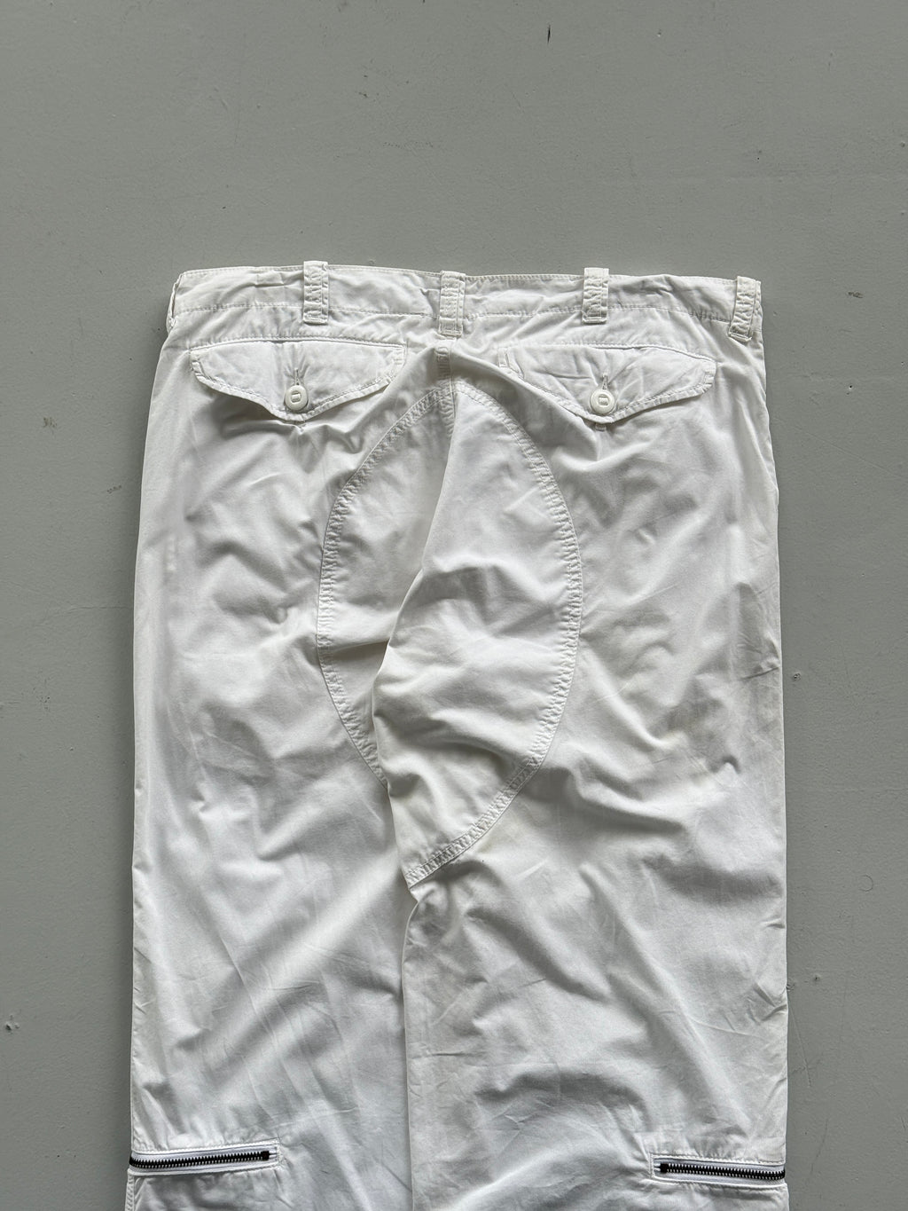 White Ralph Lauren 90's Vintage Cargo Pants Trousers - W34 x L34