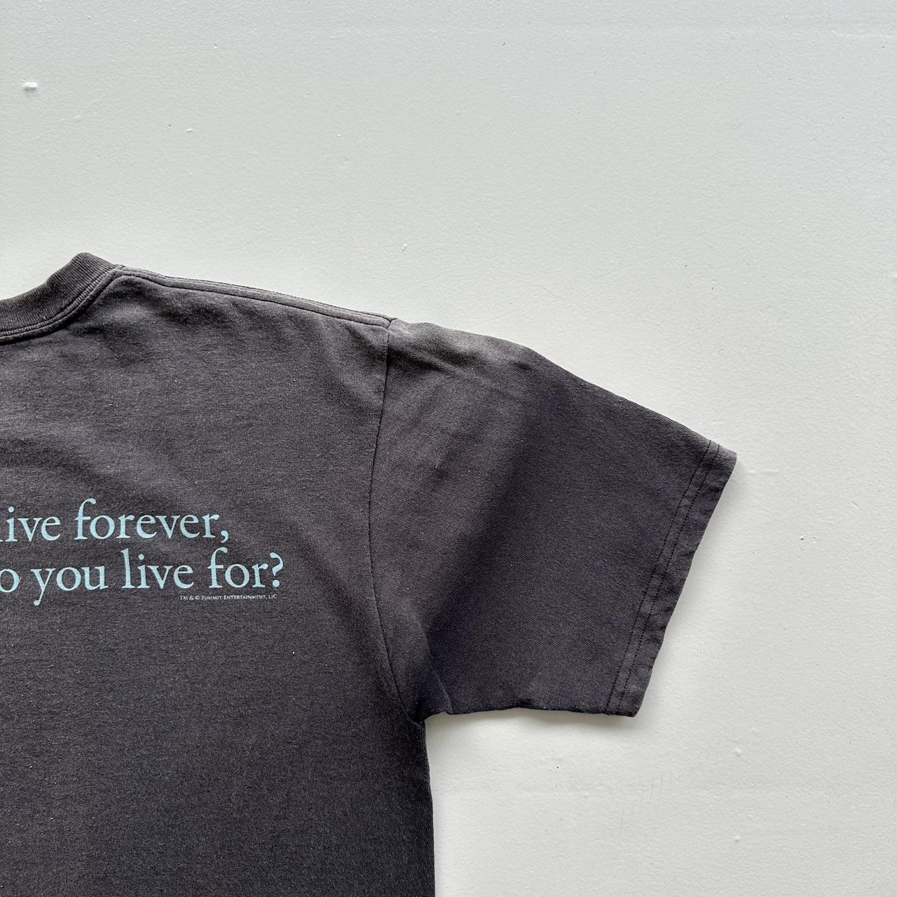 Black Faded Twilight Movie Promo Vintage 00's Graphic T-shirt - Large