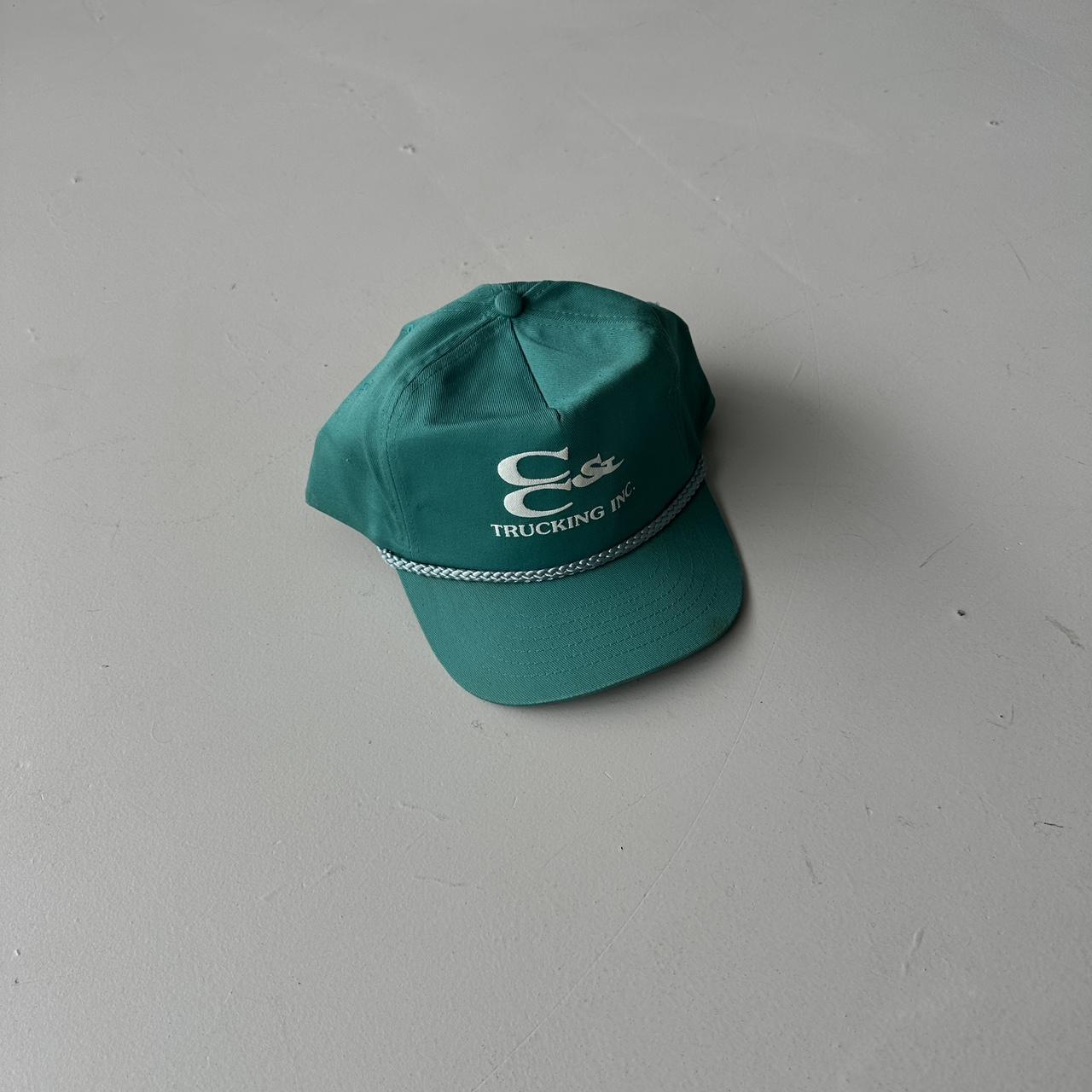 Teal Blue C & C Trucker SnapBack Cap