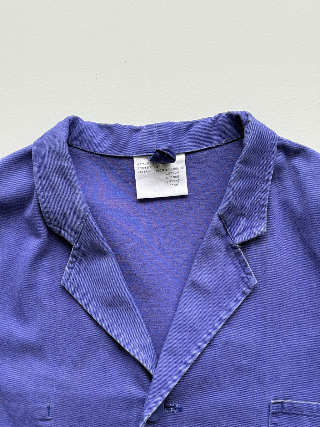 Blue French Chore Jacket 90's Vintage Workwear CH163 - XL
