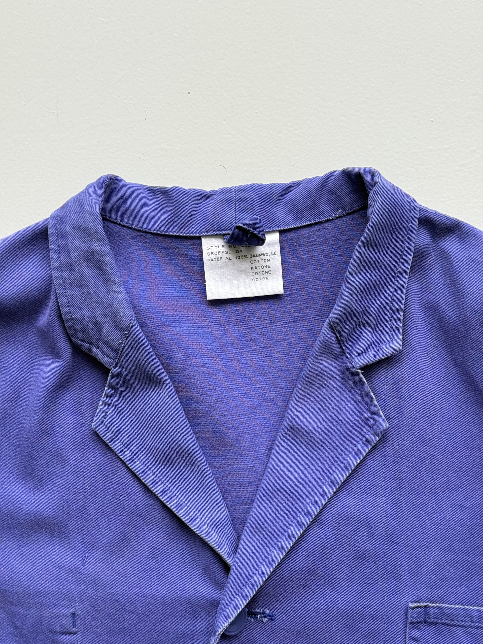 Blue French Chore Jacket 90's Vintage Workwear CH163 - XL