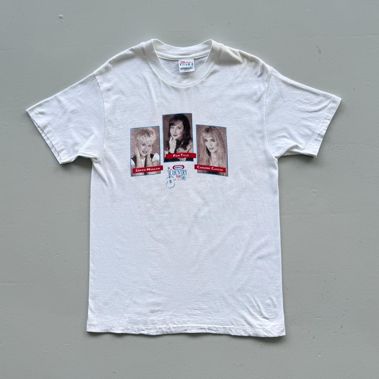 White Country Craft 90s Vintage Graphic T-Shirt - Medium