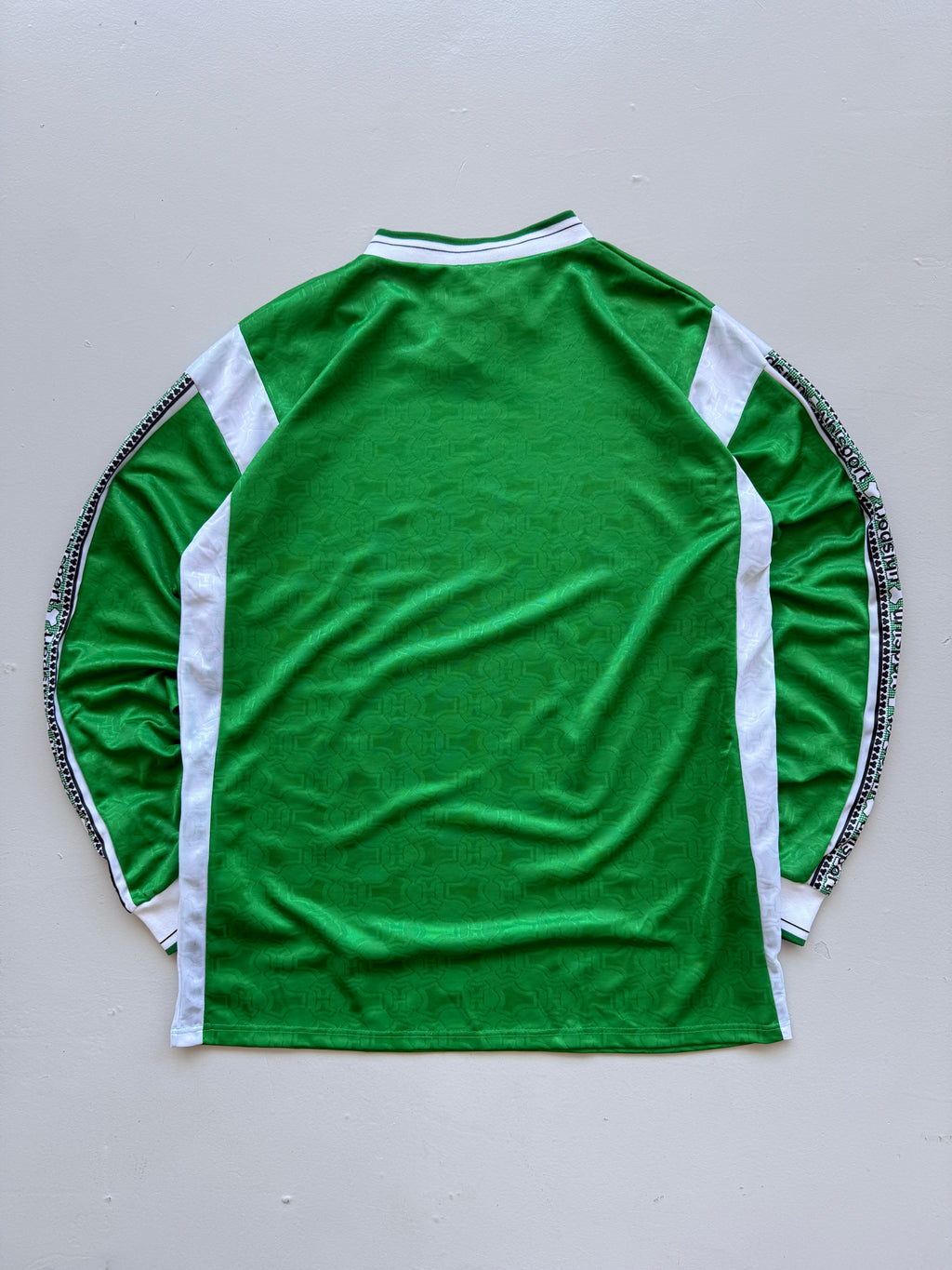 Uhlsport Green Long Sleeve 90's Vintage Goalkeeper Football Shirt - XL