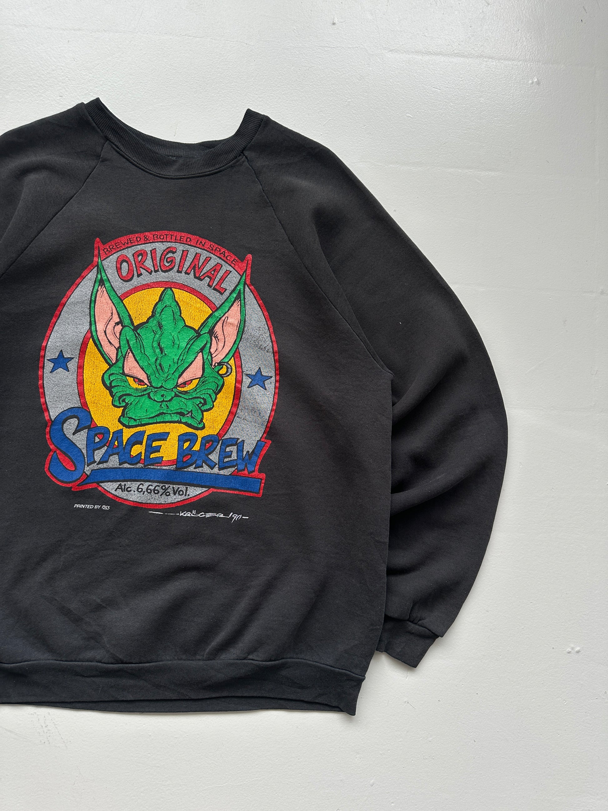 Black Rare Tankard Metal Band Vintage Sweatshirt 90's Crewneck - Large